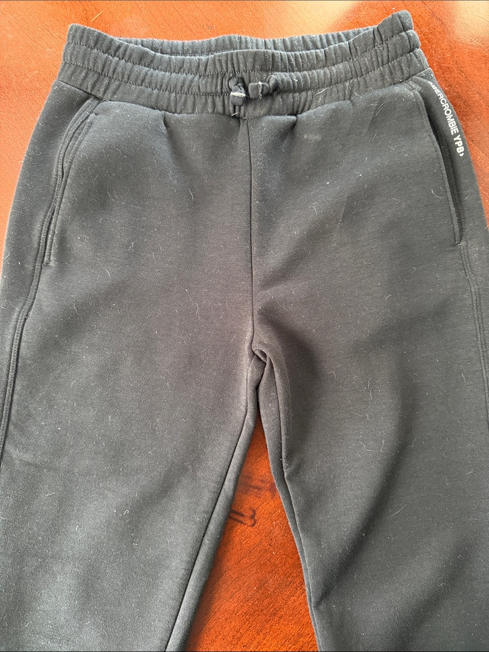Abercrombie & Fitch Black Kids Sweatpants
